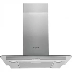 Image of Hotpoint PHFG64FLM 60cm Chimney Cooker Hood