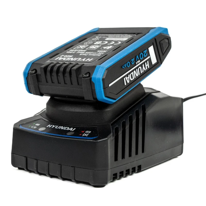 Image of Hyundai 2Ah Li-Ion Battery and 2A Charger Kit for 2nd Generation 20v Range
