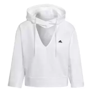 Image of adidas Sportswear Summer Hoodie Womens - White
