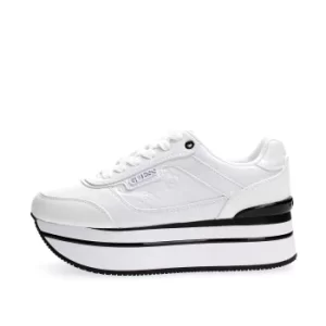 Image of GUESS Sneakers Women White Polyurethane