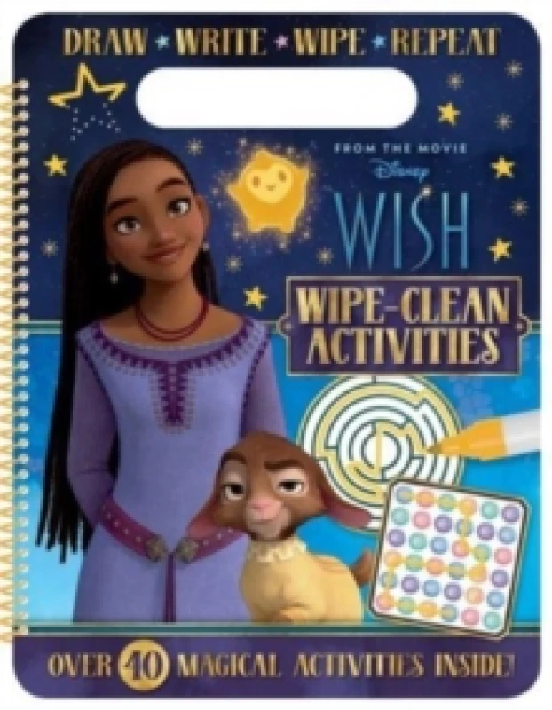 Image of Disney Wish: Wipe Clean Activities Paperback / softback