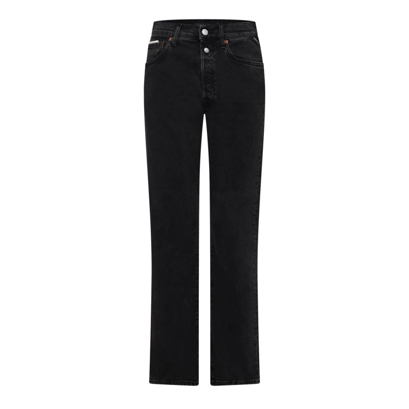 Image of Replay 9zero1 Straight-Fit Jeans Black female 23R