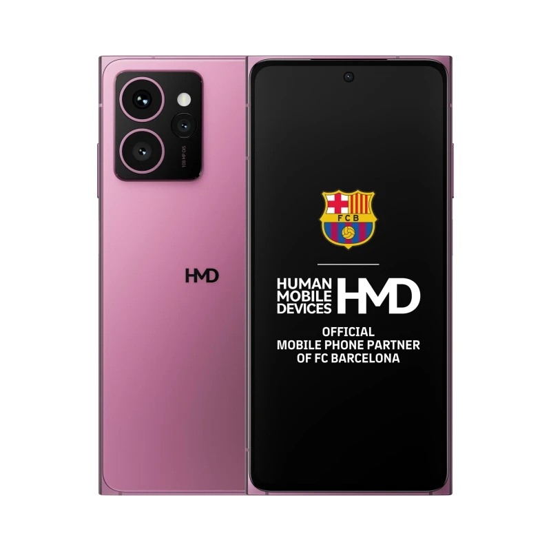 Image of HMD HMD Skyline 16.6cm (6.55") Dual SIM Android 14 5G USB Type-C 8GB 256GB 4600 mAh Pink HQ50200045X60