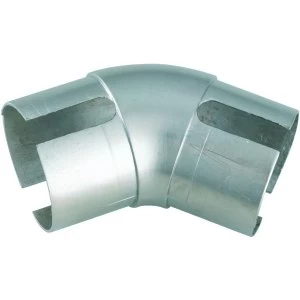 Image of Brushed Nickel Handrail 135 Degree Elbow