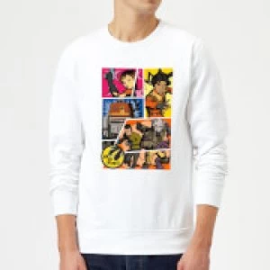 Image of Star Wars Rebels Comic Strip Sweatshirt - White - M