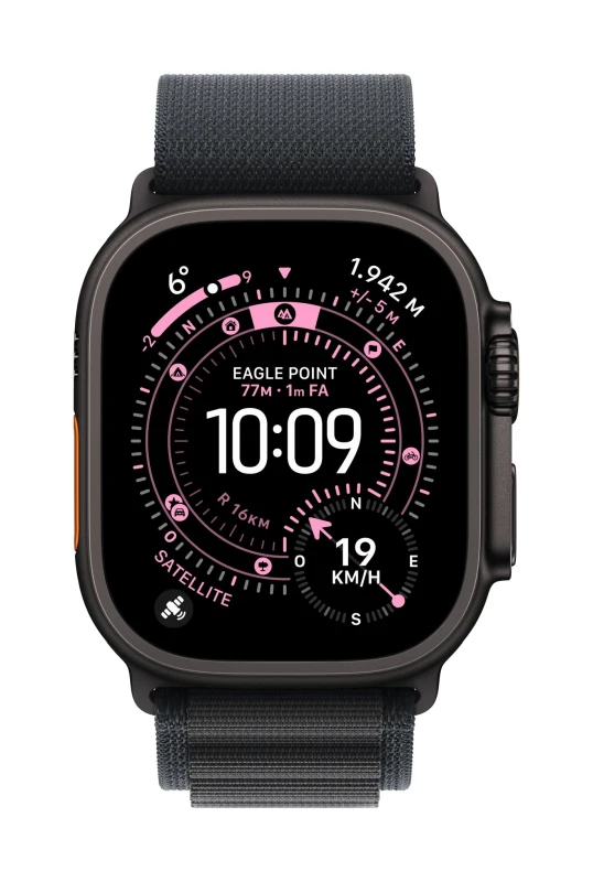 Image of Apple Apple MG9G4ZM/A Smart Wearable Accessories Band Black Titanium, Polyester, Spandex MG9G4ZM/A