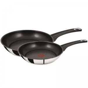 Image of Tefal Jamie Oliver Frying Pan Twin Pack
