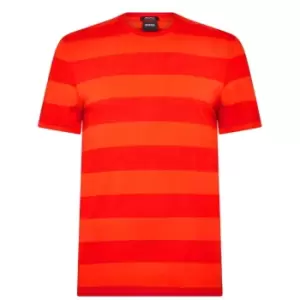 Image of Boss Tiburt Knitted Top Mens - Orange