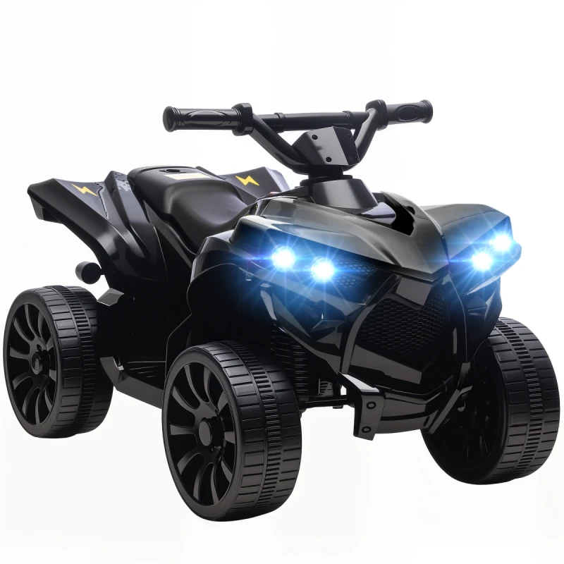 Image of AIYAPLAY AIYAPLAY 6V Kids ATV, Battery Powered Ride on Car - Black