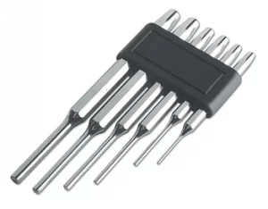 Image of Laser Tools 3232 Parallel Pin Punch Set 6pc Chrome Vanadium