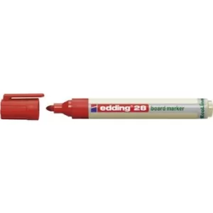 Image of Edding 4-28002 edding 28 Whiteboard marker Red