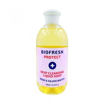 Image of Biofresh 500Ml Deep Cleansing Liquid Soap RoseSilver Water Pack of 20
