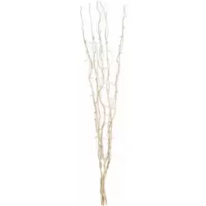 Image of 80 Interwoven Lights White Twigs - Premier Housewares