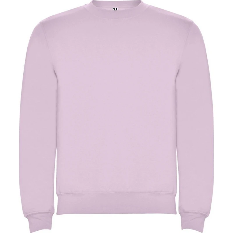 Image of ROLY ROLY Men Clasica Crew Neck Sweatshirt in Light Pink Size: X-Small Light Pink XS Male 5063527646934