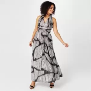 Image of Biba Lurex Detail Maxi Dress - Multi