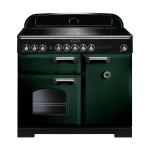 Image of Rangemaster 113990 CDL100EIRG-C Classic Deluxe 100cm Induction Range Cooker Racing G-C