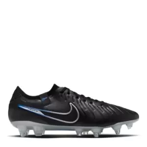 Image of Nike Tiempo Legend 10 Elite SG-Pro Anti-Clog Football Boots - Black