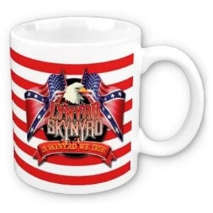 Image of Lynyrd Skynyrd - Eagle & Flags Boxed Standard Mug
