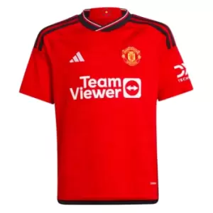 Image of 2023-2024 Man Utd Home Shirt (Kids)