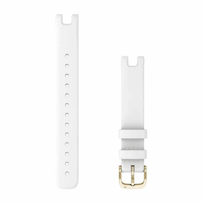 Image of Garmin 010-13068-A3 Lily Strap Only (14 Mm), White Leather Watch