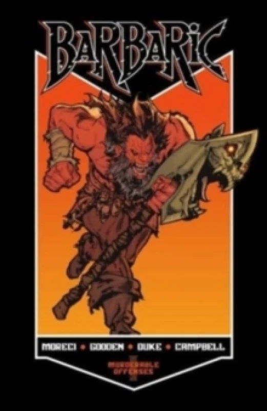 Image of BARBARIC Vol. 1 : Murderable Offenses Volume 1 Paperback / softback