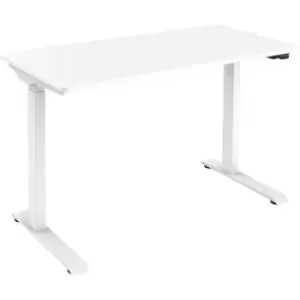 Image of Digitus Office desk (sitting/standing) DA-90407 White DA-90407 Height (max.): 123 cm