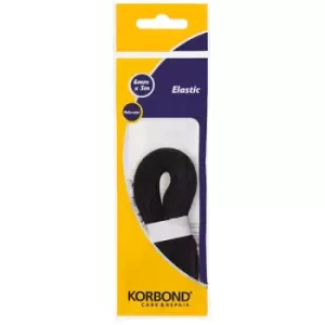 Image of Korbond Black Elastic 6mm x 3m