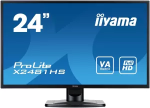 Image of iiyama ProLite 24" X2481HS Full HD LED Monitor