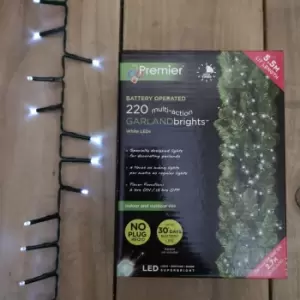 Image of 220 LED Premier Christmas Garland Brights For 2.7M Garland - Cool White