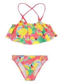 Image of Billieblush Girls Printed Bikini - Multi, Size Age: 5 Years, Women