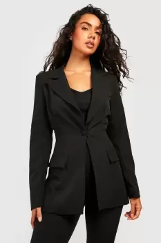 Image of Fitted Contour Tailored Blazer