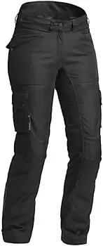 Image of Lindstrands Zion Waterproof Ladies Motorcycle Textile Pants, black, Size 36 for Women, black, Size 36 for Women