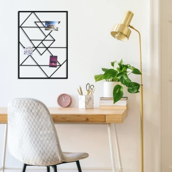 Image of Moodboard 5 - Black Decorative Metal Wall Accessory