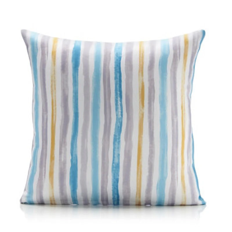 Image of Luxury Living Striped Outdoor Water-repellant Cushion Multi