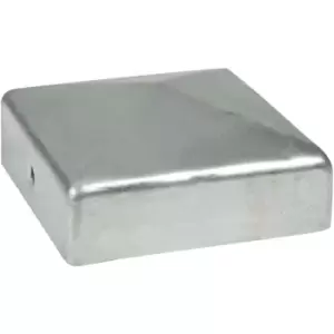 Image of Fencemate Dura Post Cap with bracket 75 x 75mm - Galvanised