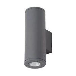 Image of Zinc MIZAR 20W LED Outdoor Up and Down Wall Light Anthracite