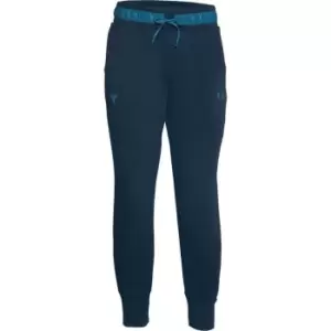 Image of Under Armour Project Rock Fleece Jogging Pants Womens - Blue