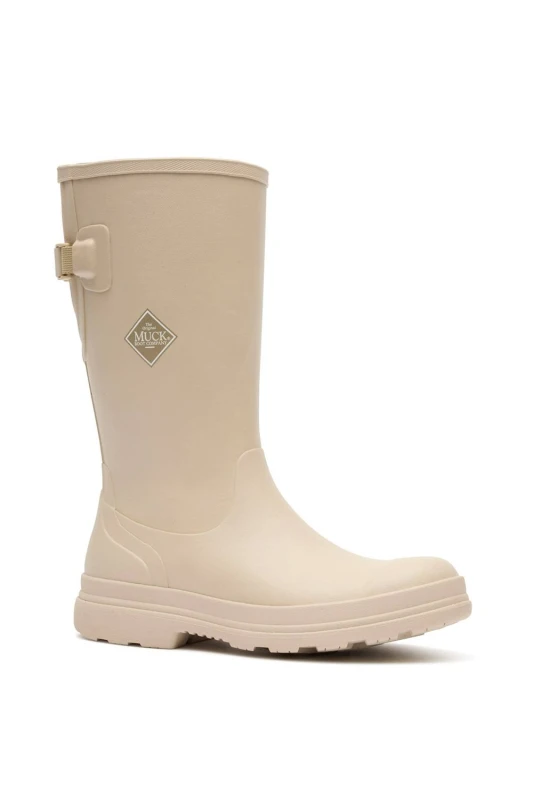 Image of Muck Boots Womens Rainscape Tall Boot in Beige Size: 5 Beige Female 5
