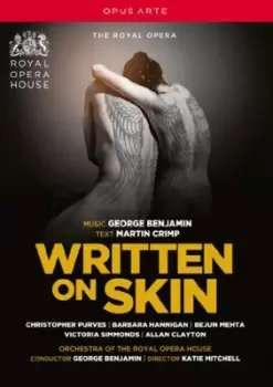 Image of Written On Skin: The Royal Opera (Benjamin) - DVD - Used