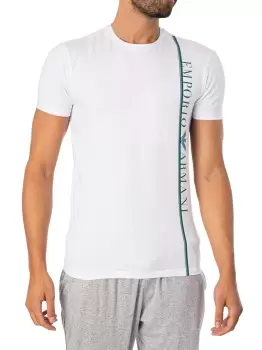 Image of Lounge Organic Side Logo T-Shirt