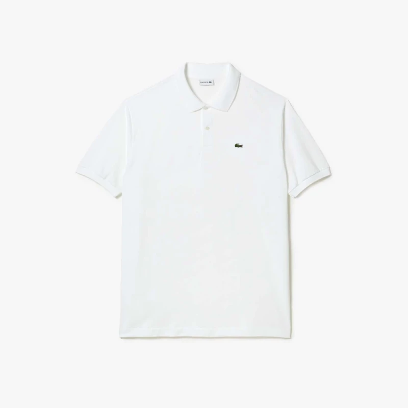 Image of Lacoste Classic-Fit Polo Shirt (Tall Fit) White male 6XL