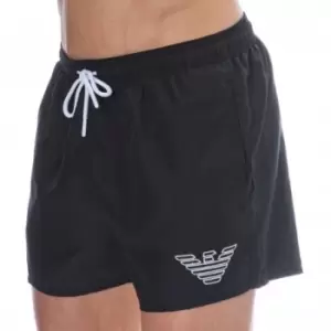 Image of Emporio Armani Essential Swim Shorts - Black L