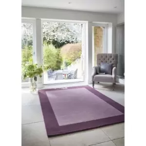 Image of Origins Borders Rug Mauve 80 x 150cm