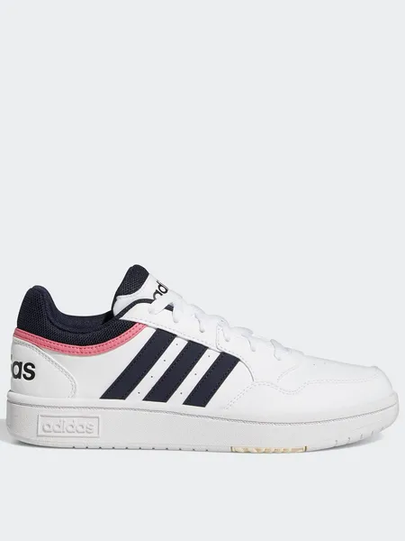 Image of adidas Hoops 3.0 Bold Womens Low Trainers 5 (38) White 27169630250