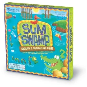 Image of Learning Resources Sum Swamp Addition & Subtraction Game