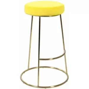 Image of Opera Bar Stool Yellow (PK 2)