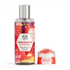 Image of The Body Shop Fruity Pomegranate & Red Berry Fragrance Duo For Her 50ml
