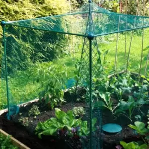 Image of Garden Skill Gardenskill Fruit And Vegetable Garden Cage Kit With Butterfly Netting 1 X 1 X 1.125M