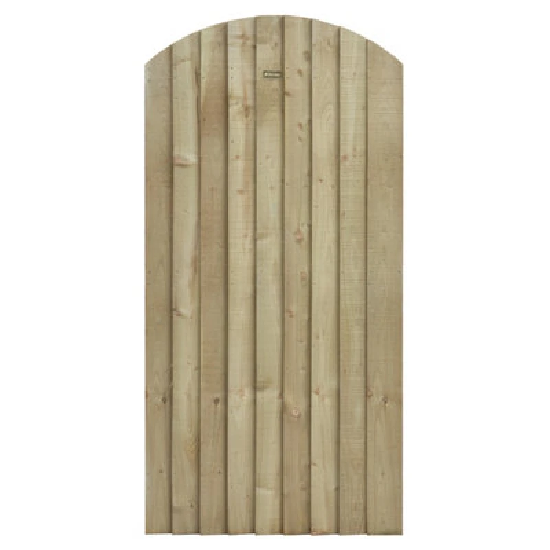 Image of Rowlinson Featheredge Arch Top Wooden Gate FE63GARPT
