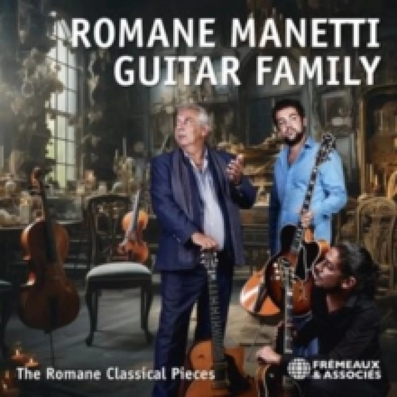 Image of Romane Manetti Guitar Family: The Romane Classical Pieces CD / Album